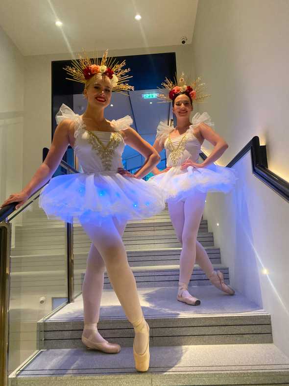 Showelli LED ballerinas